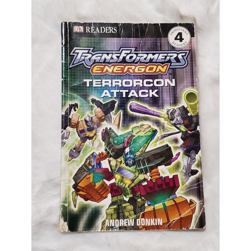 GUC Terracon Attack Transformers Energon DK Readers Lvl 4 2005 Donkin Book